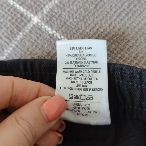 Hudson Tracker Pant Coated Black Beauty NWT - Picture 12 of 14